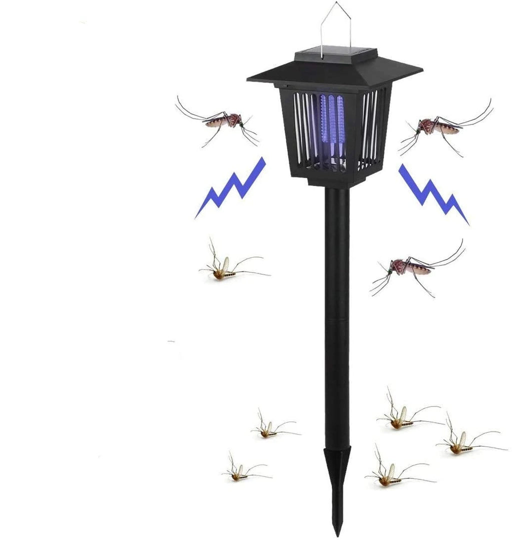 Solar Bug Zapper — Portable UV Mosquito Killer for Outdoor & Indoor Use